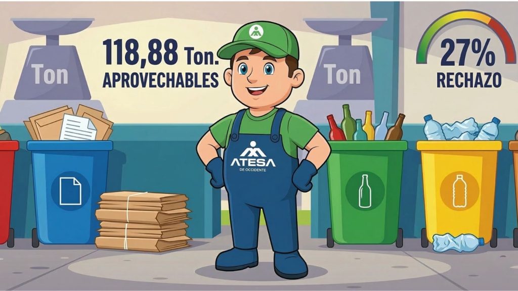 ¿Cómo nos fue con el reciclaje en 2025? Resultados de aprovechamiento en nuestra ciudad